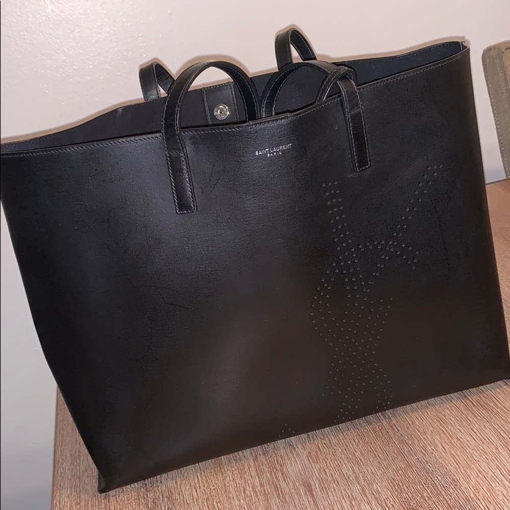 YSL Black Tote - Used